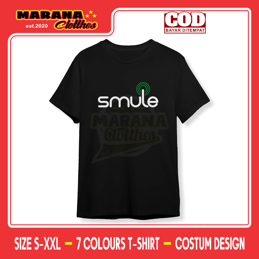 เสื้อยืด Smule เสื้อยืด Distro