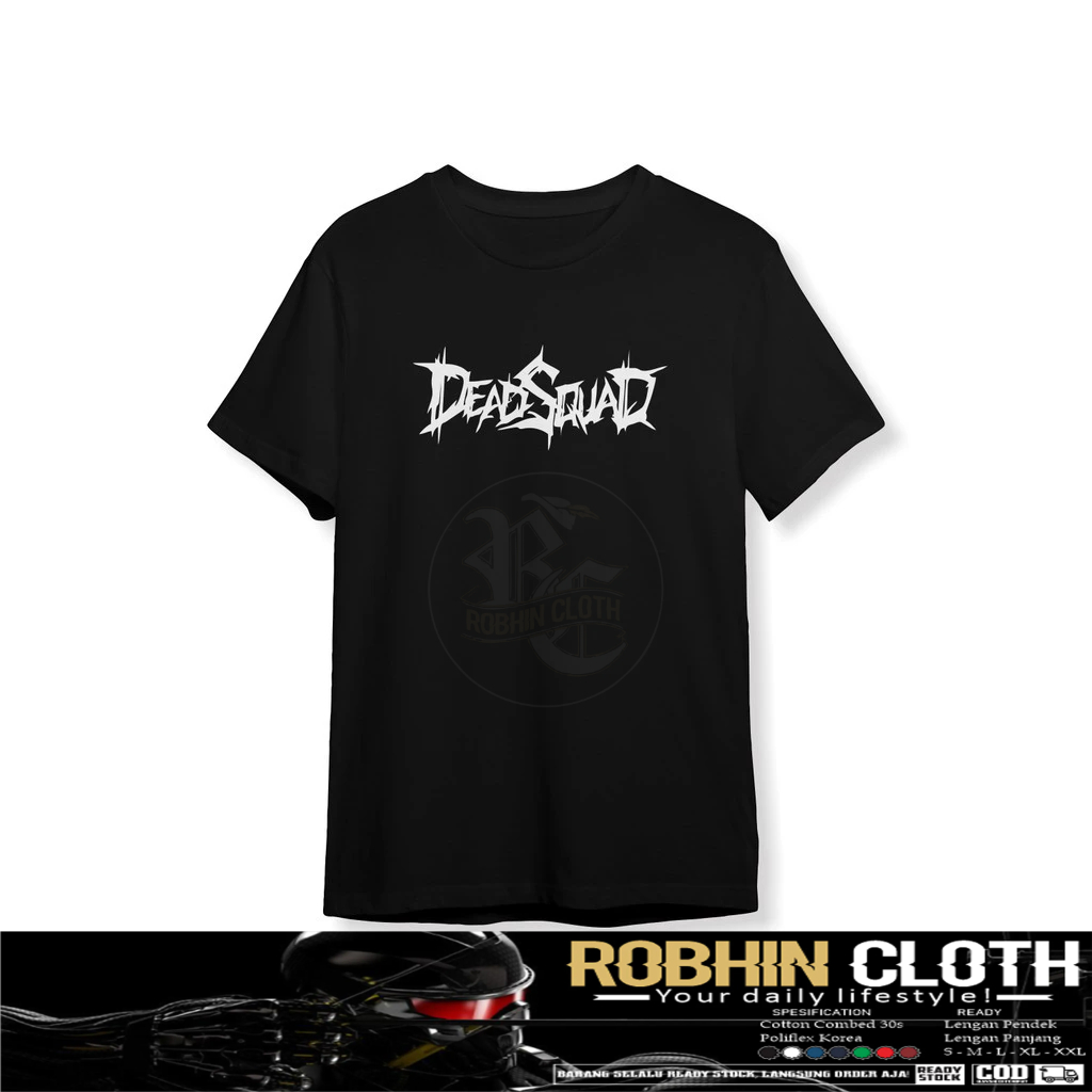 เสื้อยืด DEAD SQUAD BAND เสื้อดนตรี