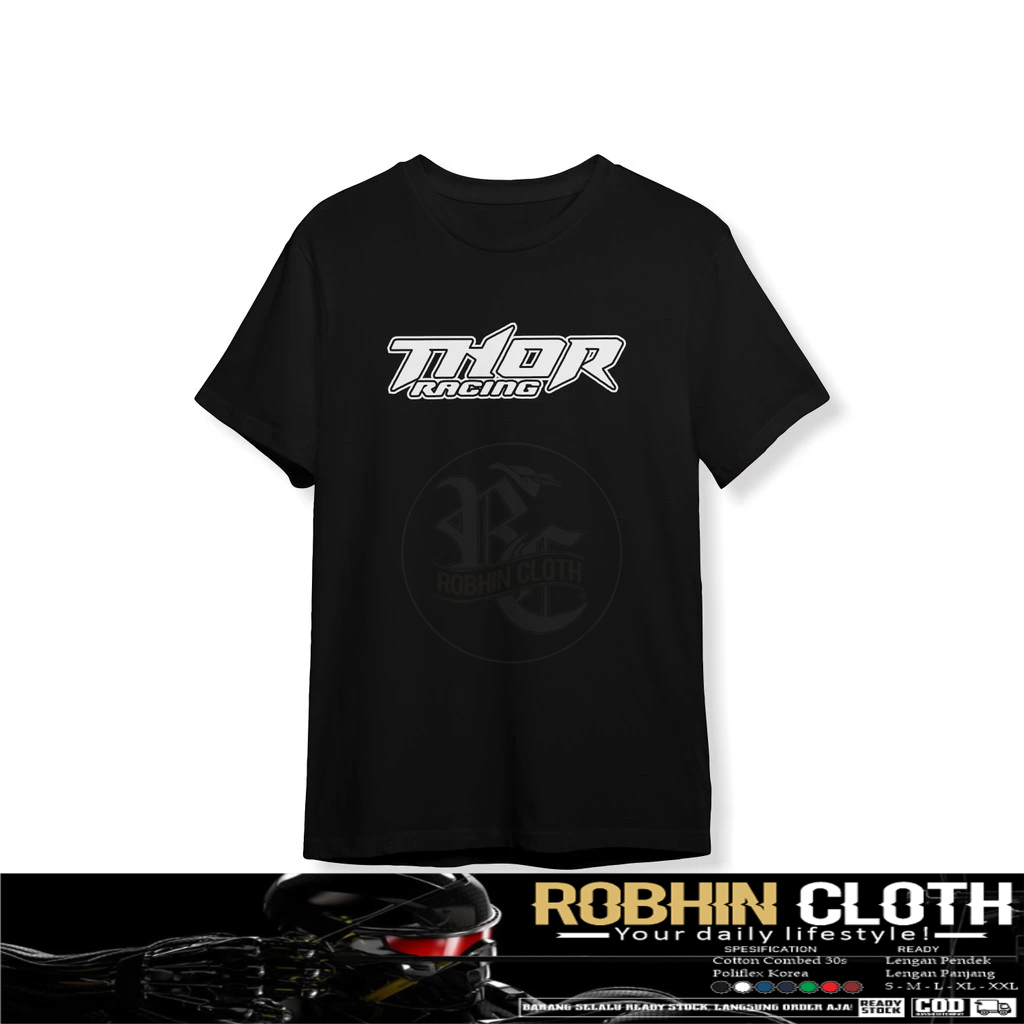 เสื้อยืด Thor Racing v2 เสื้อผ้ายานยนต์