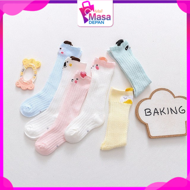 MMD สัตว์ตัวอักษรถุงเท้าเด็กยาว 7474 สัตว์น่ารัก Motif ถุงเท้าสําหรับเด็กชายและเด็กหญิงสุทธิวัสดุถุง