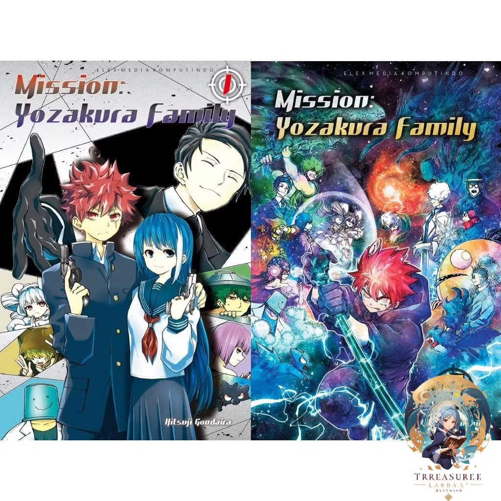 การ์ตูนภารกิจ: ครอบครัว Yozakura 1-9 [มังงะ] TB - Yozakura-san Chi no Daisakusen - Hitsuji Gondaira 