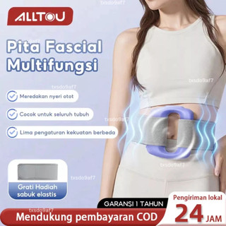 [COD]ALLTOU Sabuk Pijat Elektrik 5 in 1 MG5 Alat Pijat Getar Penghancur Lemak untuk Paha Lengan Punggung Cocok untuk Kantoran Fitness