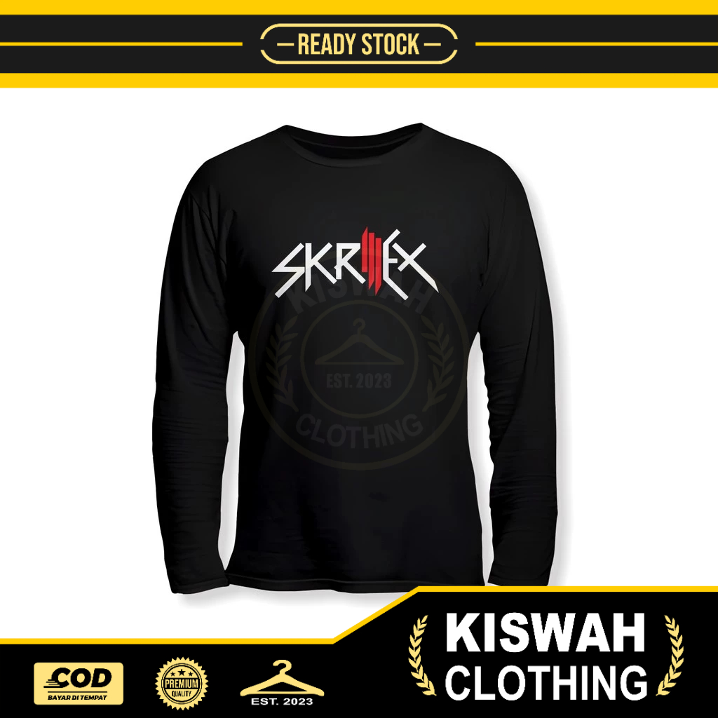เสื้อเพลงแขนยาว SKRILLEX