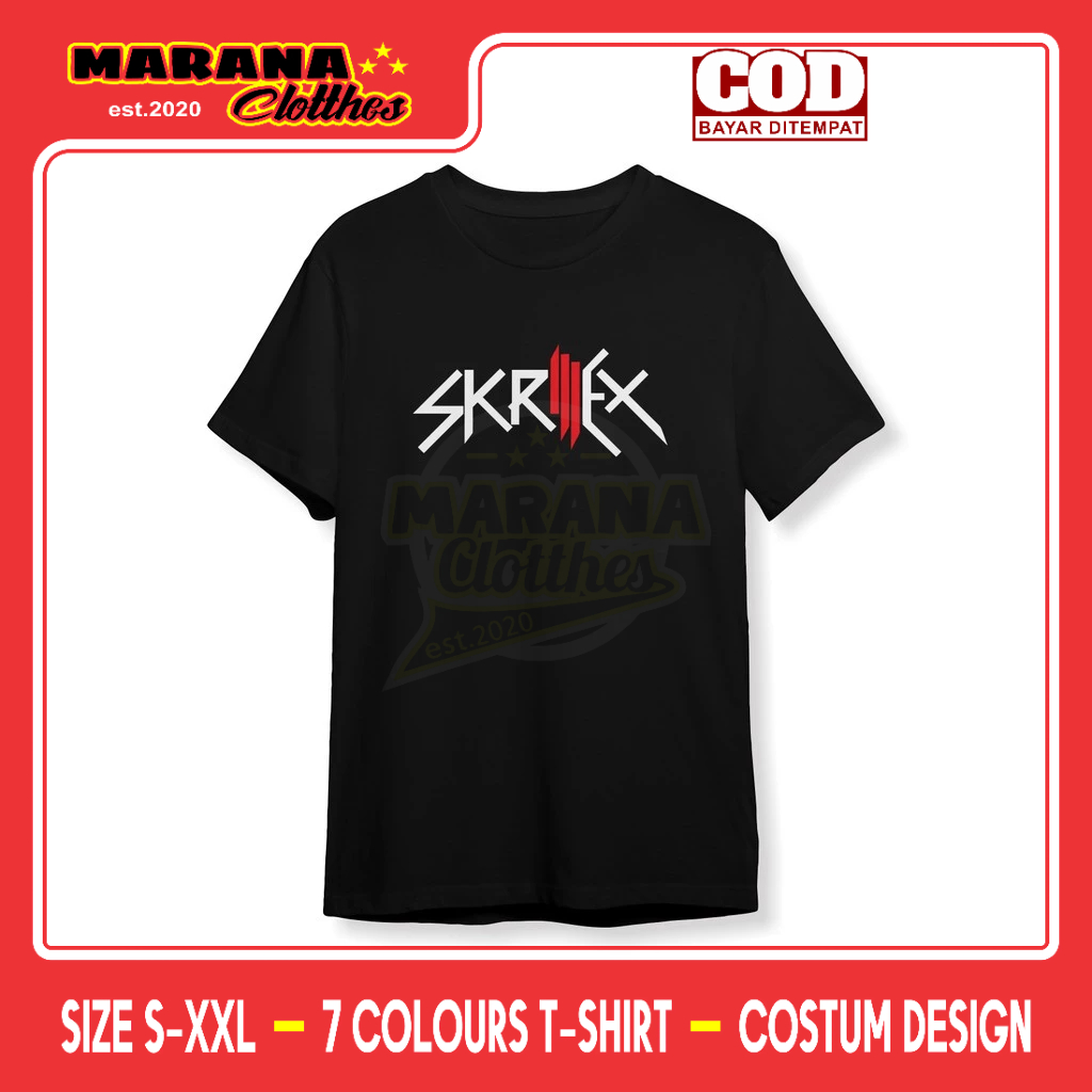 เสื้อยืด SKRILLEX เสื้อเพลง