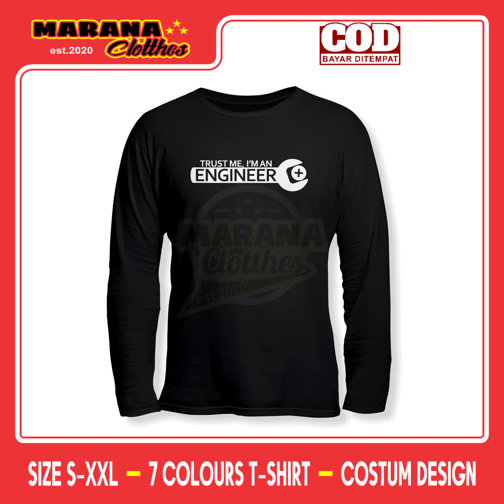 Im Engineer เสื้อยืดแขนยาว Distro T-Shirt