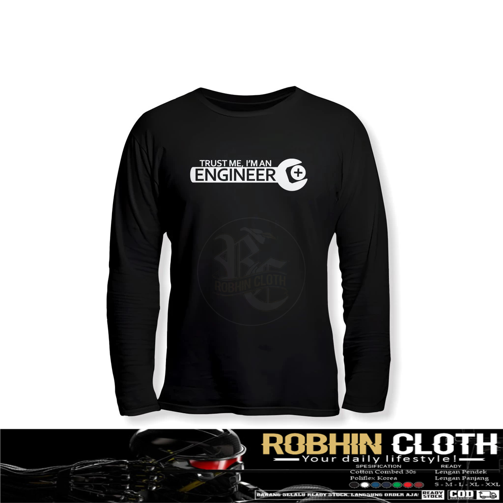 Im Engineer เสื้อยืดแขนยาว Distro T-Shirt