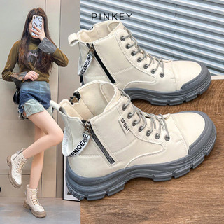 PINKEY P023 Sepatu Sneakers Boots Wanita Sneakers Shoes
