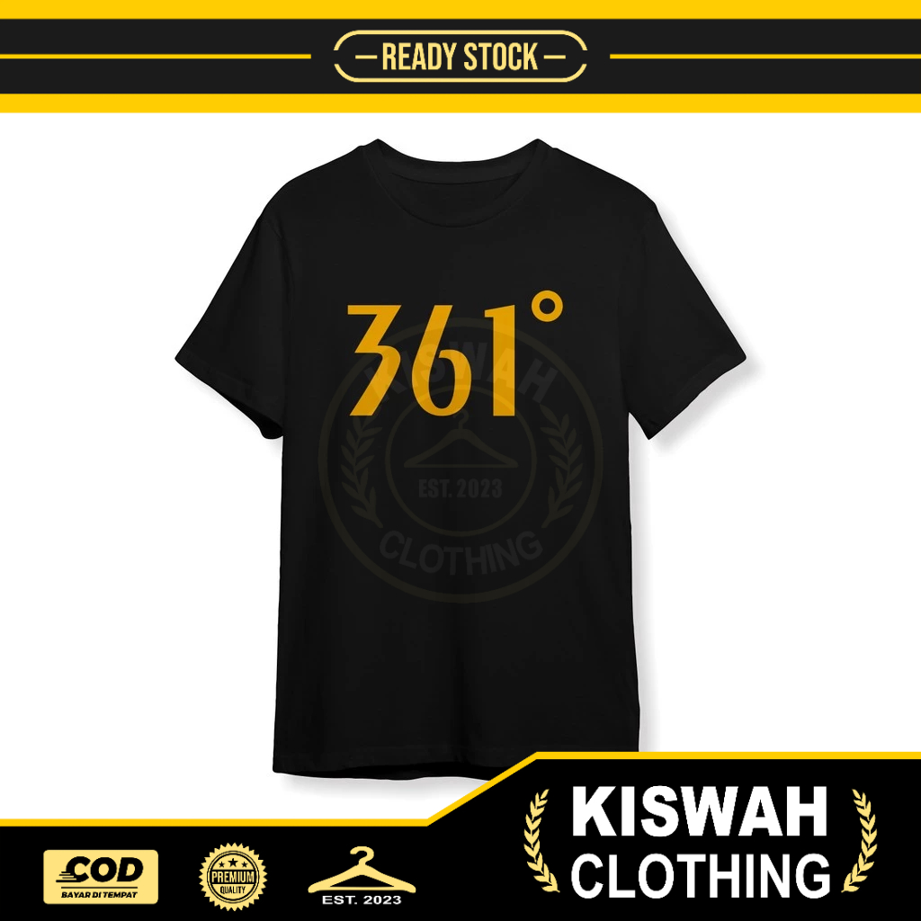 เสื้อยืด 361 ชุดกีฬา DEGREE