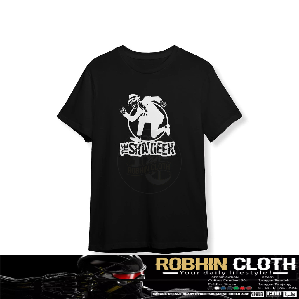 เสื้อยืด SKA GEEK Distro