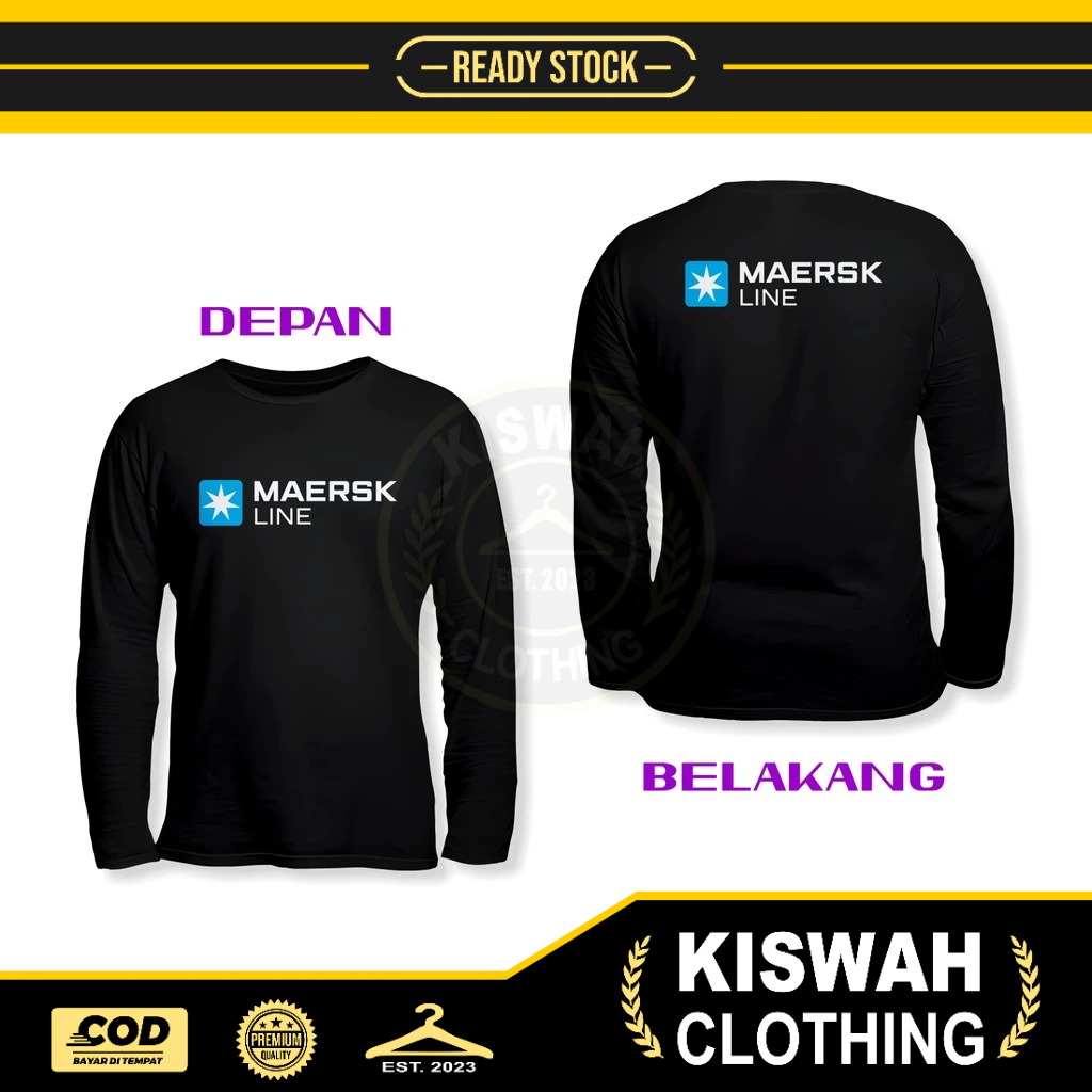 เสื้อบริษัทแขนยาว MAERSK LINE DB