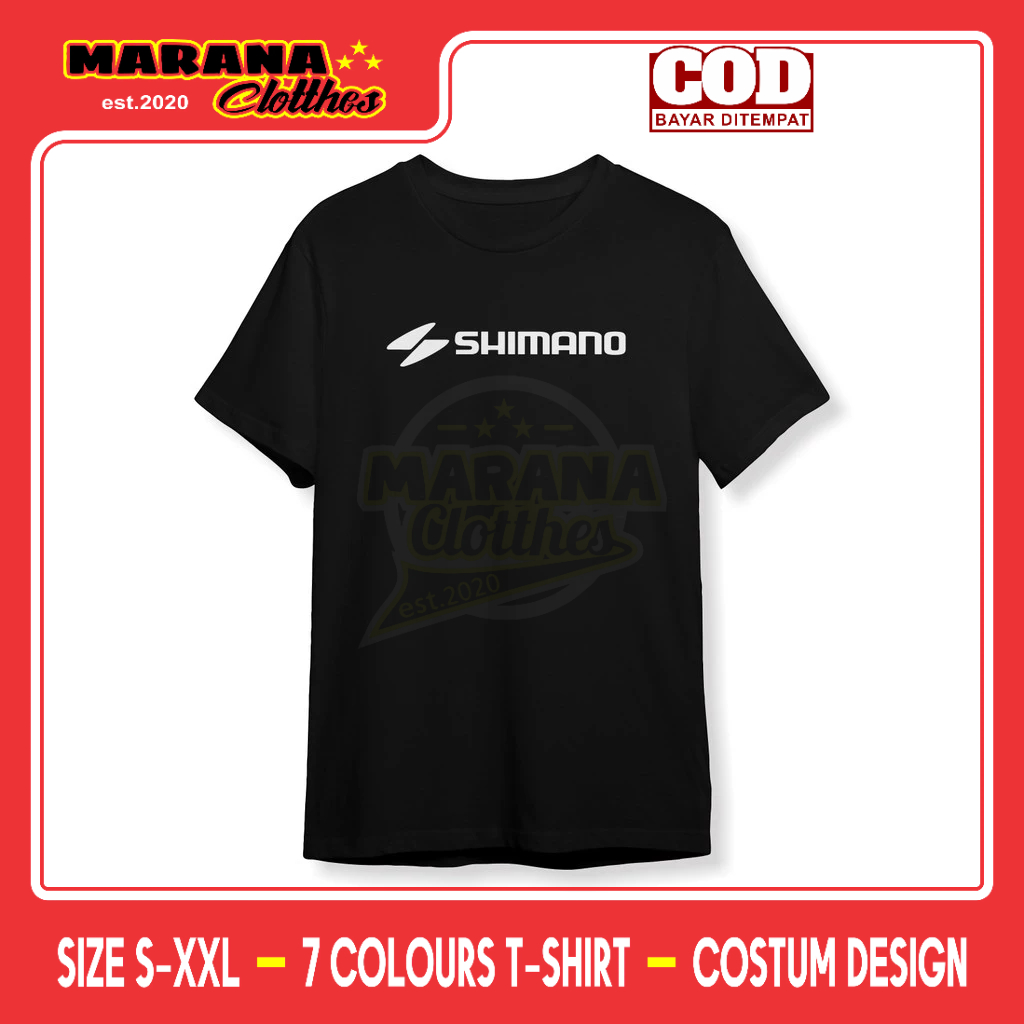 Shimano Fishing T-shirt Logo Sport Shirt