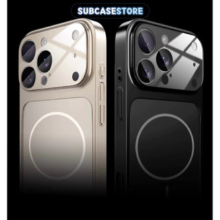 17 PRO MAX LOOKS CASE Case 1 detik mirip jadi iphone 17 MagGlass Magnetic case compatible with iphone case 11 12 13 14 15 16 17 air pro plus max