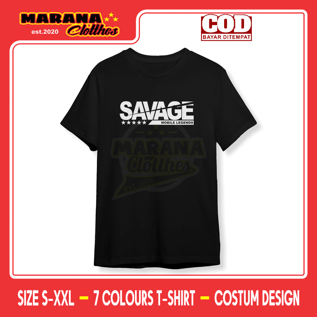 Mobile Legends Savage T-Shirt เสื้อเกม