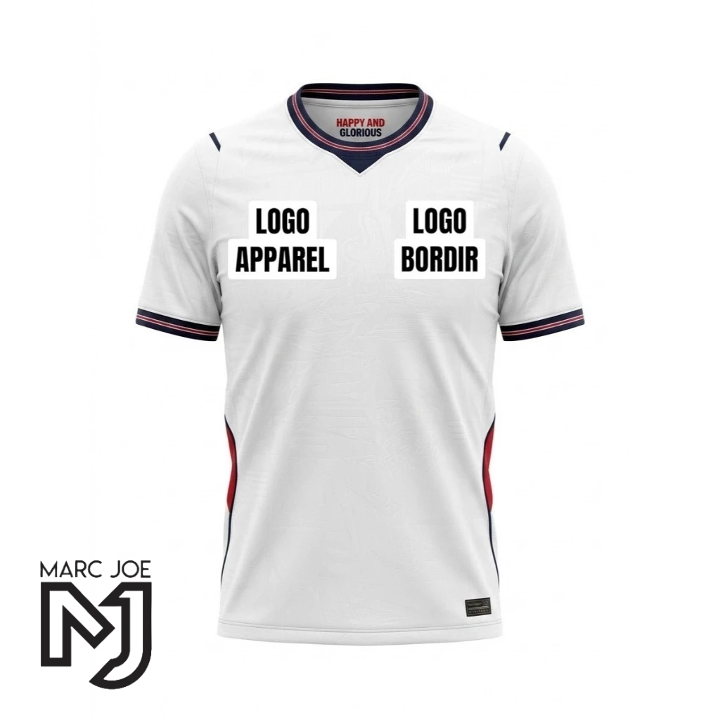 ENGLAND FOOTBALL JERSEY H0M3 2026 WORLD CUP / ถ้วยโลก GO
