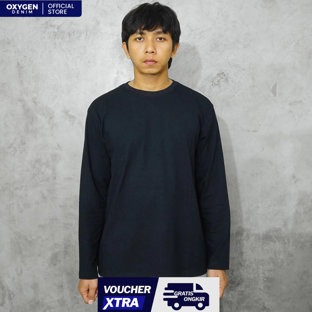 เสื้อยืดแขนยาว Oxygen Denim Prime (104-30212)