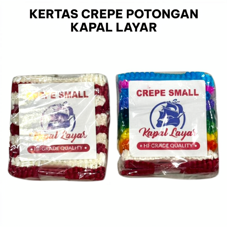 (1 แพ็ค) CREPE PAPER / กระดาษ KLOBOT COLORFUL