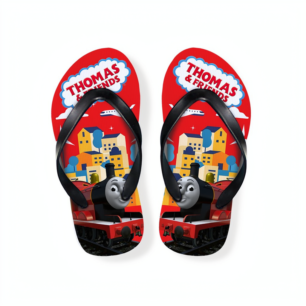 รองเท้าแตะสําหรับเด็ก Thomas Train