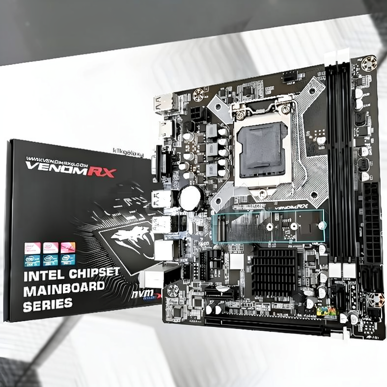 เมนบอร์ด H81 Venom RX H81 DDR3 ซ็อกเก็ต 1150 - เมนบอร์ด Intel Gen 4