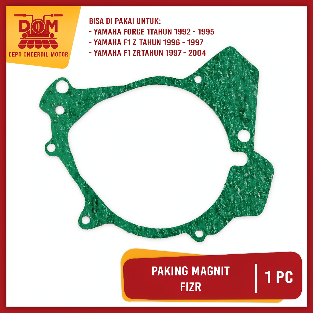 MESIN Fizr ปะเก็นแม่เหล็ก (PSP) บรรจุ AJS ปะเก็นแม่เหล็กซ้ายเครื่องยนต์ Crankcase Yamaha 2 จังหวะ Fo