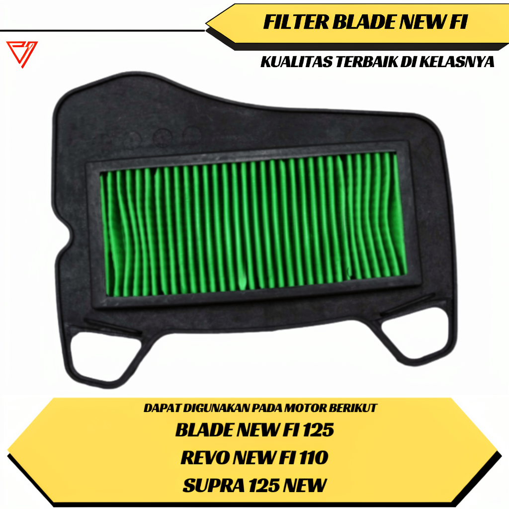 ใบมีดกรองอากาศ FI ใหม่ Supra X 125 FI Revo Fit Revo FI กรองอากาศ
