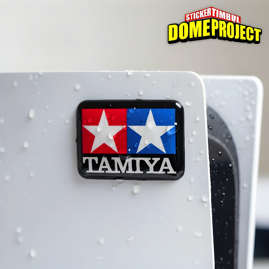 TAMIYA RAISED สติ๊กเกอร์ยืดหยุ่นกันน้ํา RESIN EMBLEM