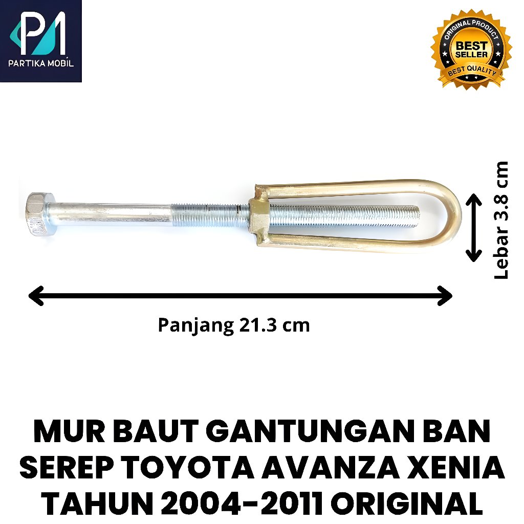 GANTUNGAN Original อะไหล่ยางแขวน Nut Bolt สําหรับ Toyota Avanza Xenia 2004 2011