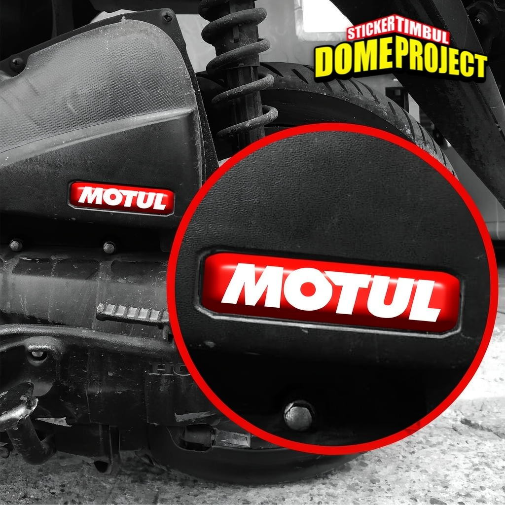 สติ๊กเกอร์รถจักรยานยนต์ HONDA พร้อม RAISED EMBLEM ESP 3D โลโก้ MOTUL กล่องกรอง VARIO BEAT SCOOPY PCX COOL อุปกรณ์เสริม