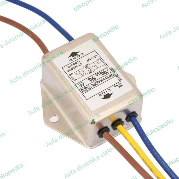 NOISE EMI FILTER 10A 110-220Vac NOISE FILTER