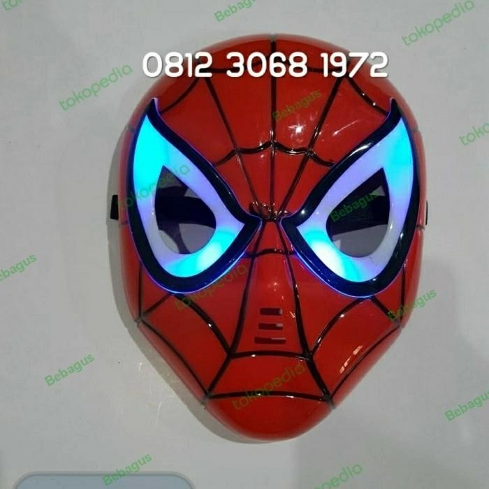 Xie Kids Superhero เครื่องแต่งกาย BATMAN SPIDERMAN หน้ากาก NYALA Spider Man