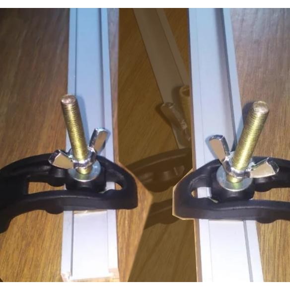 T TRACK CLAMP / MITER CLAMP / WOODEN CLAMP ON SAW / TABLE CLAMP