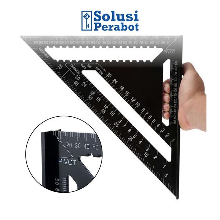 SIKU SPEED SQUARE ALMINIUM SP / TRIANGLE CORNER RULER