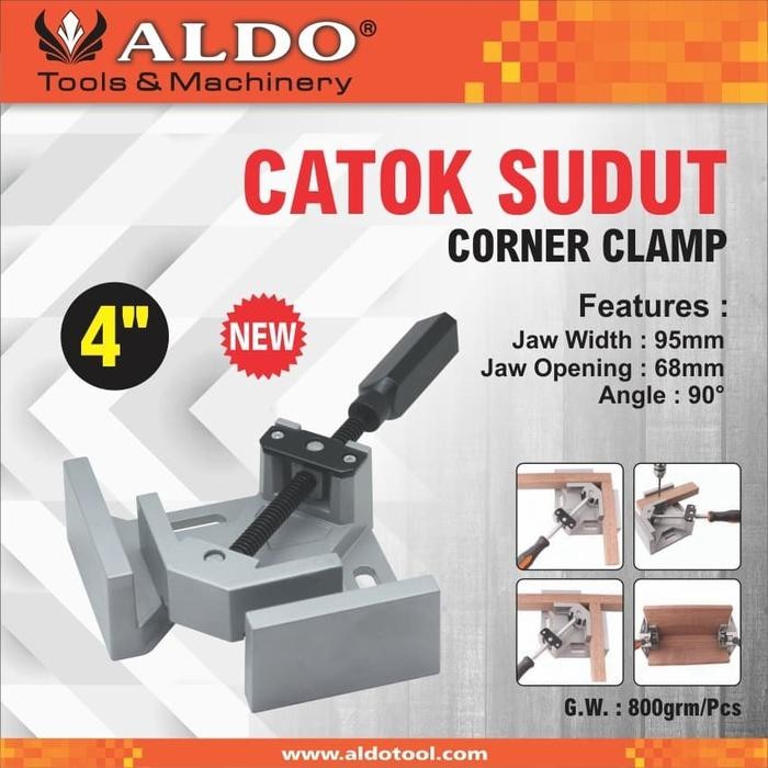 ALDO 4 นิ้ว CORNER CLAMP / ALDO BRAND CORNER CLAMP