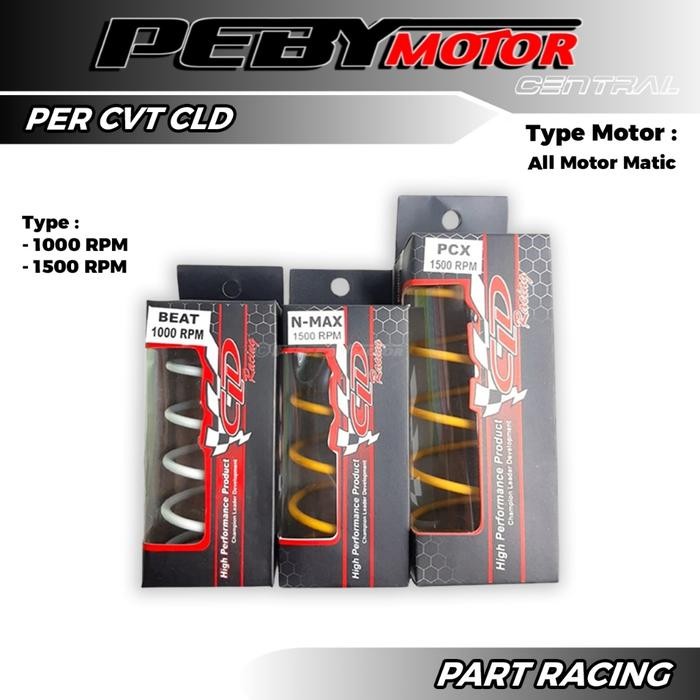 CVT Spring BEAT 1000RPM VARIO PCX 1500Rpm NMAX AEROX 1500Rpm CLD