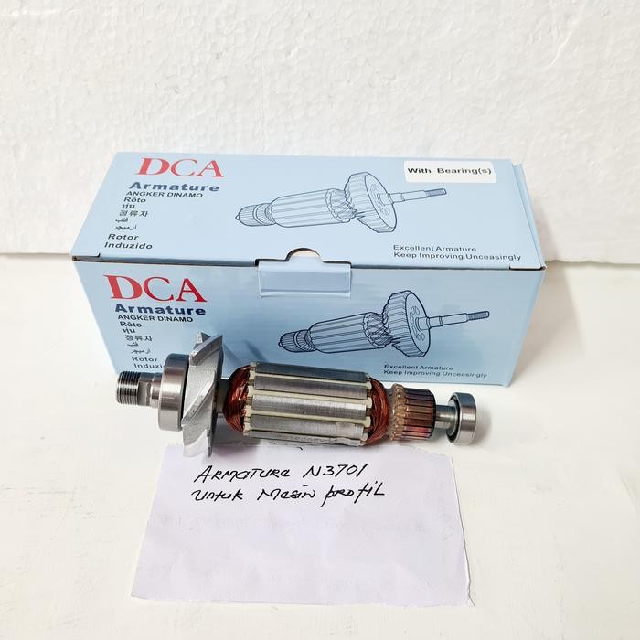 MESIN Armature N3701 Dca สําหรับเครื่องโปรไฟล์ Makita 3701 และประเภทที่คล้ายกัน
