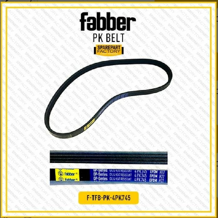 FAN BELT PK FAN BELT GRAN MAX LUXIO 07- ALT 4PK 745 9004A-91052