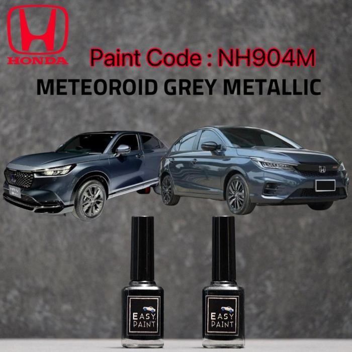 METEOROID GREY METALLIC NH904M สีรถ HONDA CITY HRV DARK GREY
