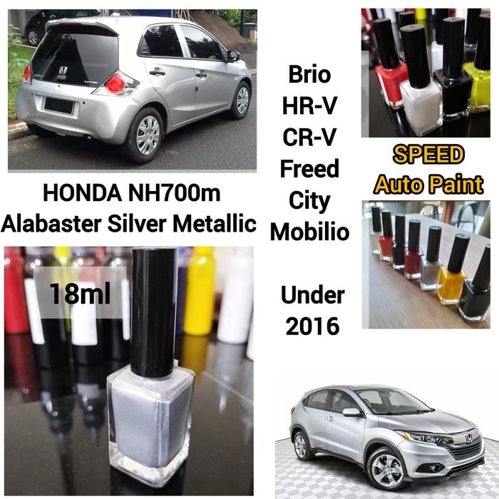 HONDA ALASTER SILVER METALLIC NH700M HONDA BRIO HRV CAR SCRATCH REMOVER PAINT