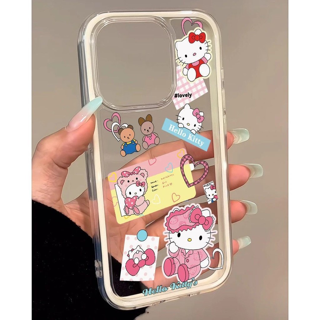 Anti สีเหลือง Halo Kitty ภาพประกอบปลอก F7 1C855 Ultra 14T Pro Poco M7 Plus C71 X7 Pro F7 Pro F7 Ultr