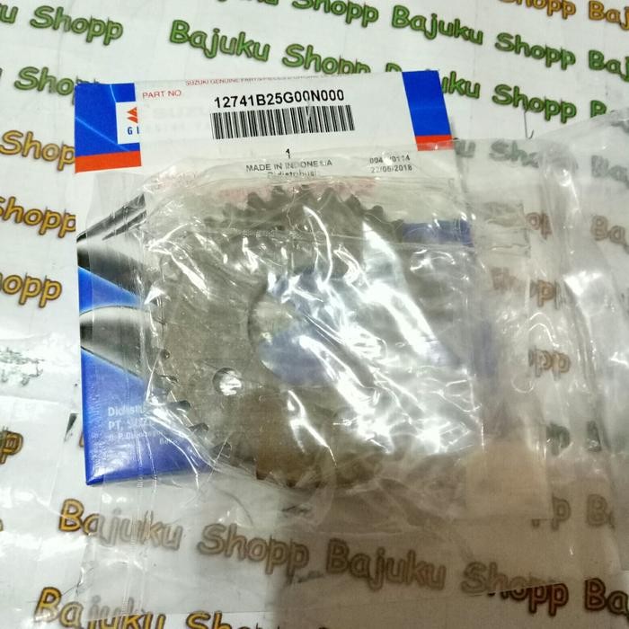 12741B25G00N000 เกียร์ SPROCKET NOKEN AS SATRIA FU 150 ต้นฉบับ 22 JUNE