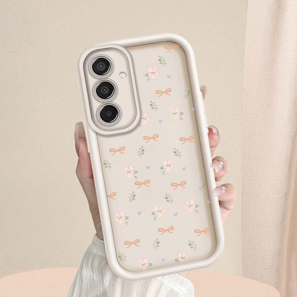 ใช้งานร่วมกับ Samsung Galaxy M15 F15 5G กรณี Softcase แฟชั่น Hp Kesing ปลอก D09 S2-0074