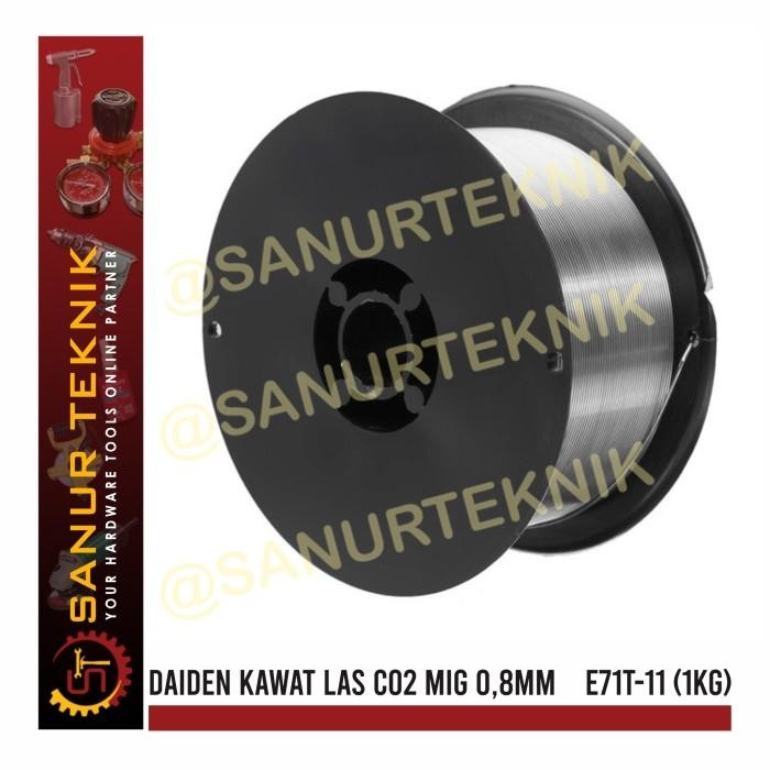 (Allthebest) CO2 MIG 0.8mm ลวดฟลักซ์คอร์ Daiden migi 130 E71T-11 ลวดเชื่อม