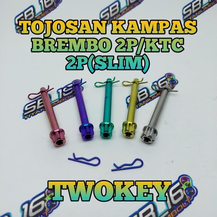 TOJOSAN TITANIUM BREMBO CALIPER