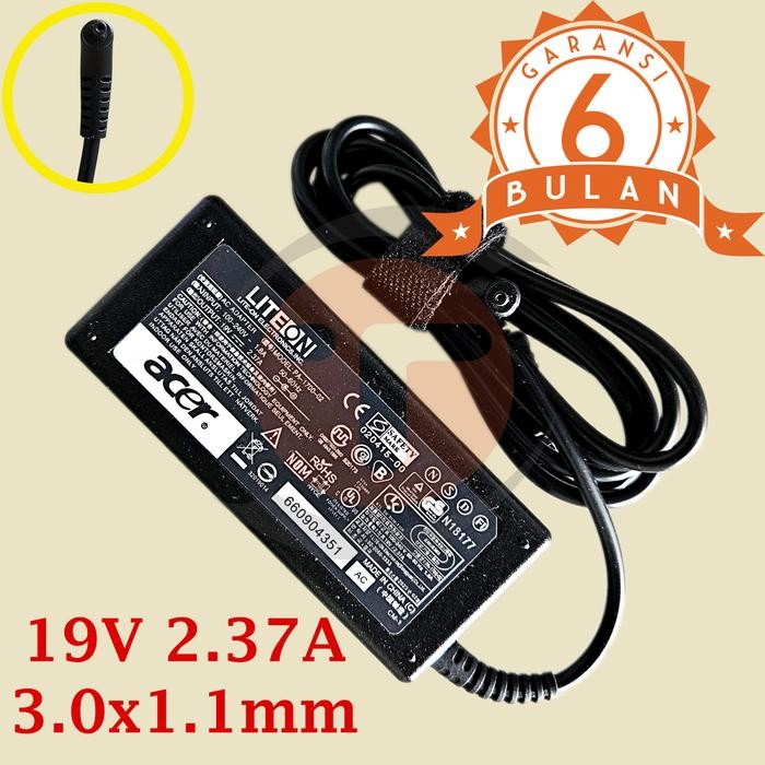 Acer A514-52 A514-52K A514-52G A515-41 19V 2.37A 3.0 x 1.1 มม. อะแดปเตอร์
