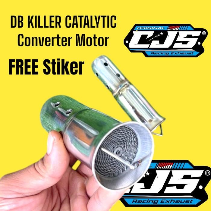 Db killer catalyst racing ตัวลดเสียงไอเสีย Inlet 50 มม. และ 38 มม. Db killer converter