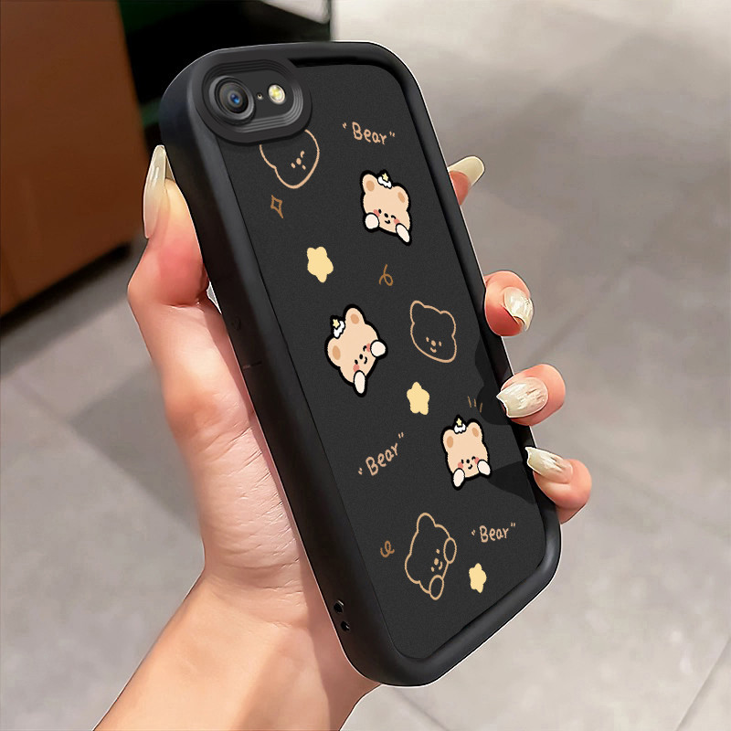 เคส HP OPPO A39 A57 A57T A83 เคสซิลิโคนเคสป้องกันแมวน่ารักปลอกโทรศัพท์มือถือ Softcase HP Casing