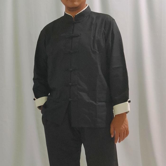 KEMEJA (ผู้เชี่ยวชาญ) ใหม่ IPMAN KUNGFU KOKO SHIRT ผู้ชายแฟชั่น LATEST KOKO HEM SHIRT TOP