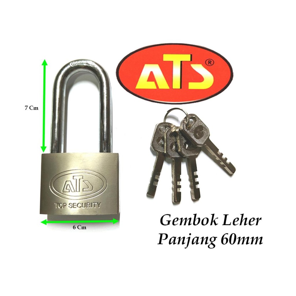 Eka Kcna - กุญแจ Ats ขายส่ง 60 มม. คอยาว แข็งแรง ทนทาน