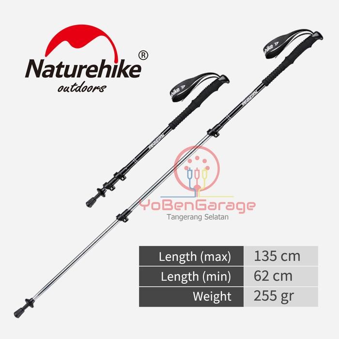 ไม้เท้าเดินป่า/ ไม้เท้าเดินป่า Naturehike St-01 Nh17D001-Z