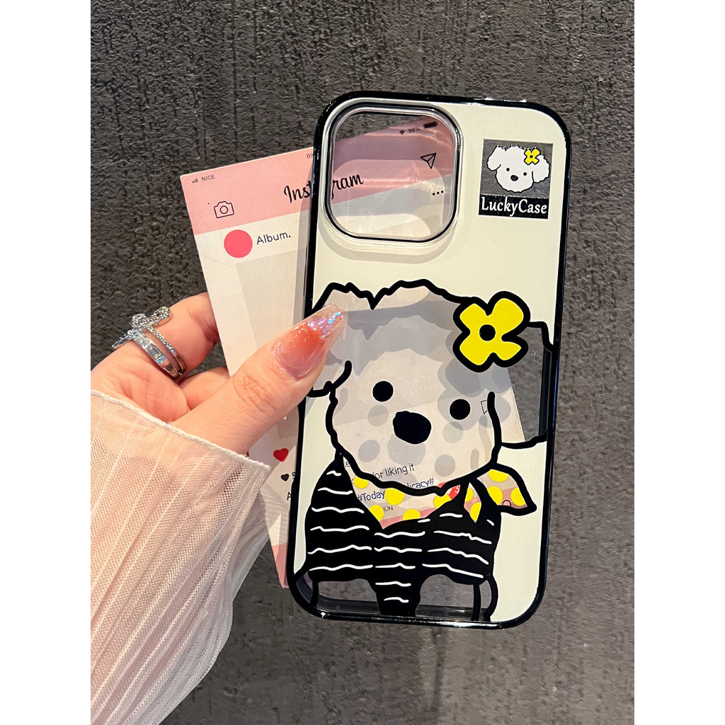 น่ารักลูกสุนัขดอกไม้ Softcase Vivo V60 Lite Y400 V60 Y21d iQOO Z10R 5G V50 Y19S Pro V40 Lite 4G 5G Y