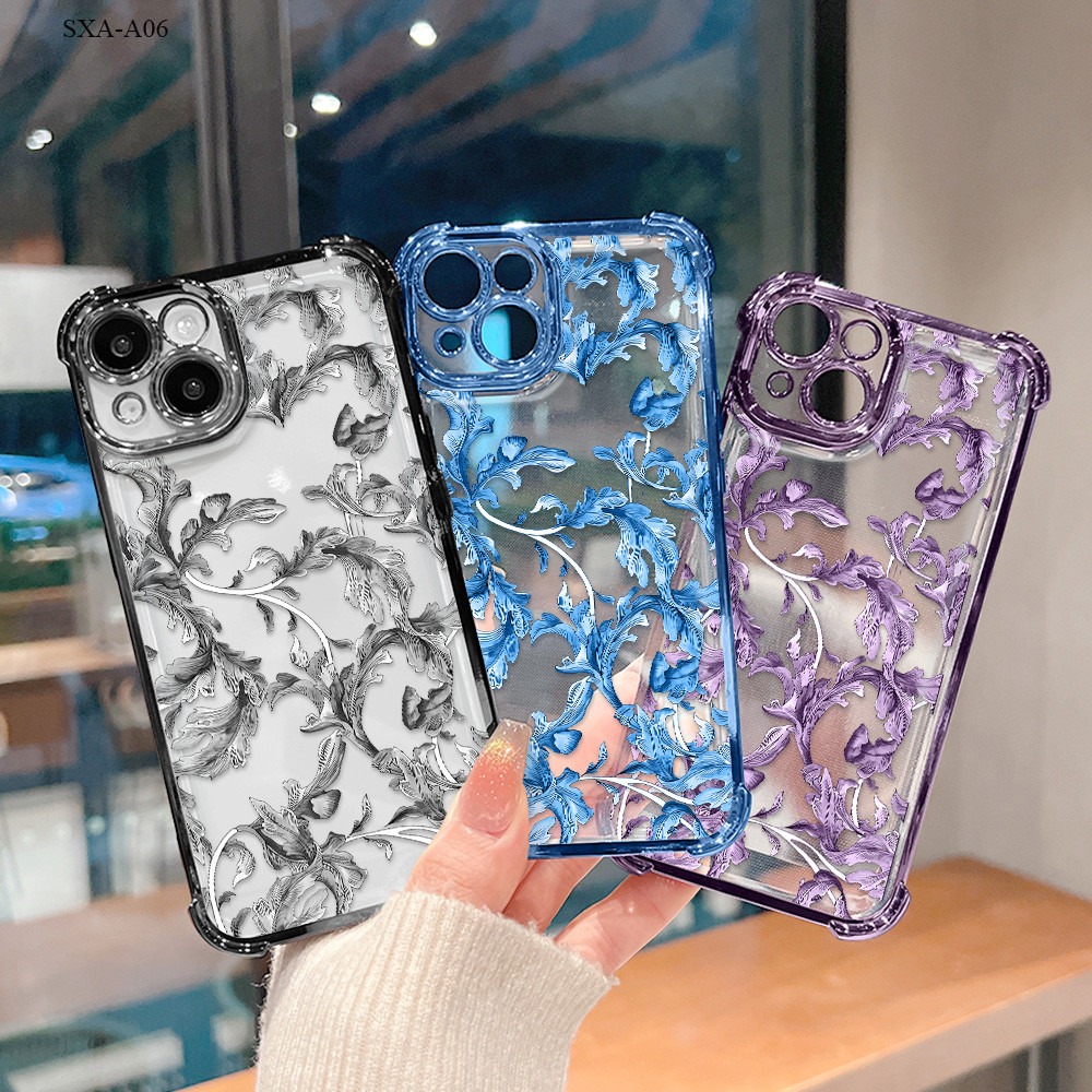 ใช้งานร่วมกับ Samsung Galaxy A06 A05 A05S A04 A04E A03S A03 A02S Layered Softcase Case Hp Kesing Cas